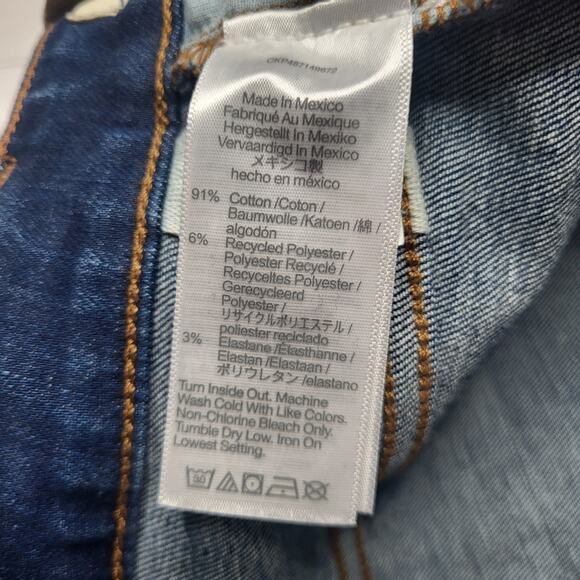 Madewell Curvy Emmett Wide Leg Trouser Jeans Patch Pockets Medium Wash 26 - Picture 12 of 12